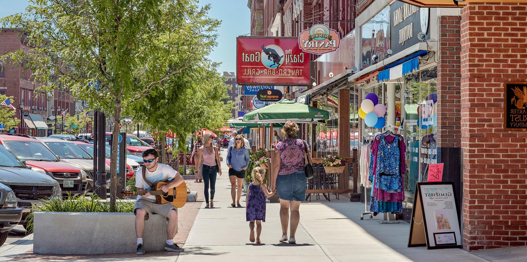 Concord Streetscape shopping